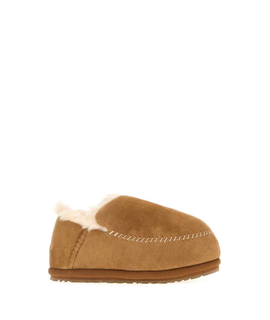 UGG AUSTRALIA Бежевые замшевые низкие ботинки, фото 2