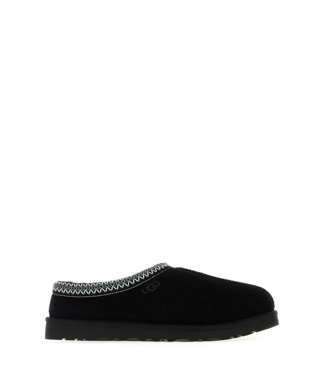 UGG AUSTRALIA Черные замшевые низкие ботинки, фото 1