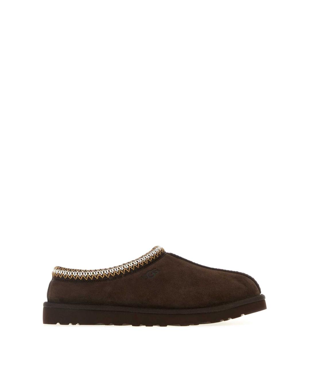 UGG AUSTRALIA Коричневые замшевые низкие ботинки, фото 1