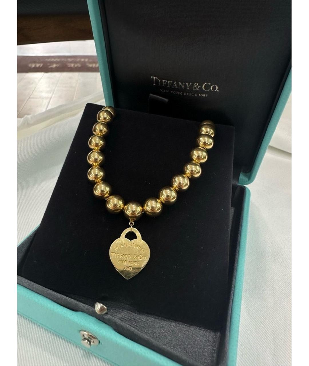 TIFFANY&CO Золотой браслет из желтого золота, фото 3