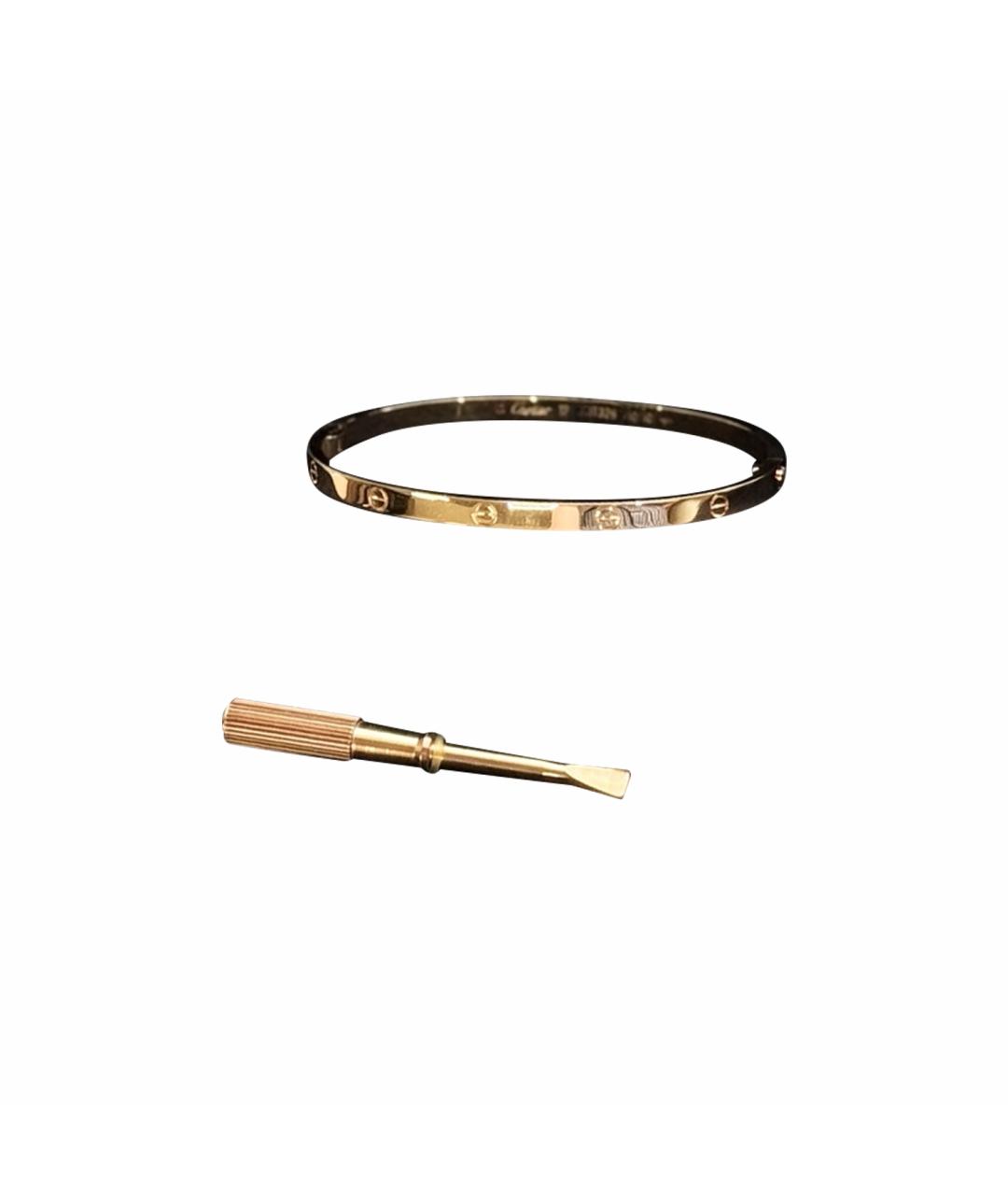 CARTIER Золотой браслет из розового золота, фото 1