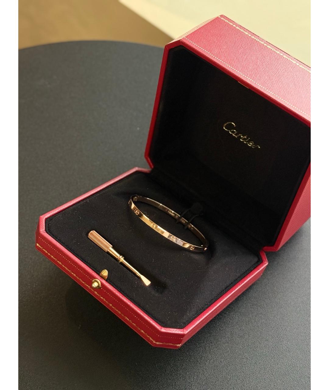 CARTIER Золотой браслет из розового золота, фото 5