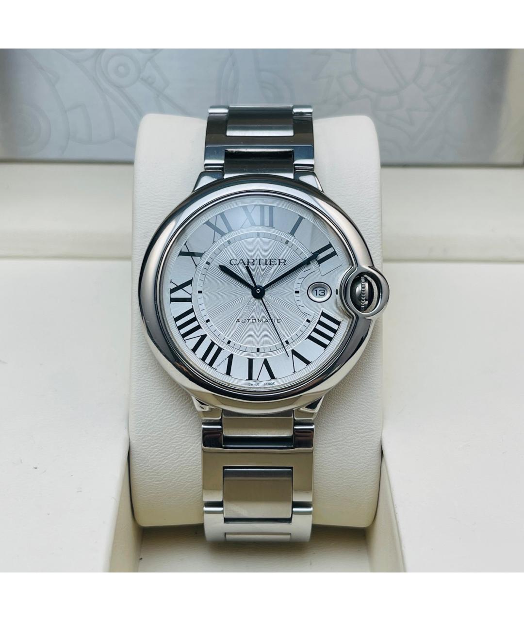 CARTIER Серебряные металлические часы, фото 2
