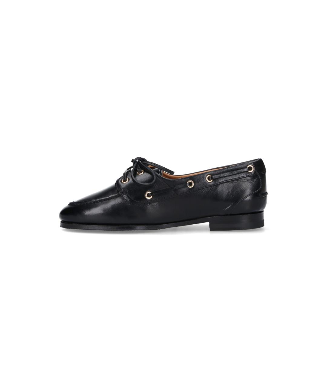 BALLY Черные кожаные лоферы, фото 3
