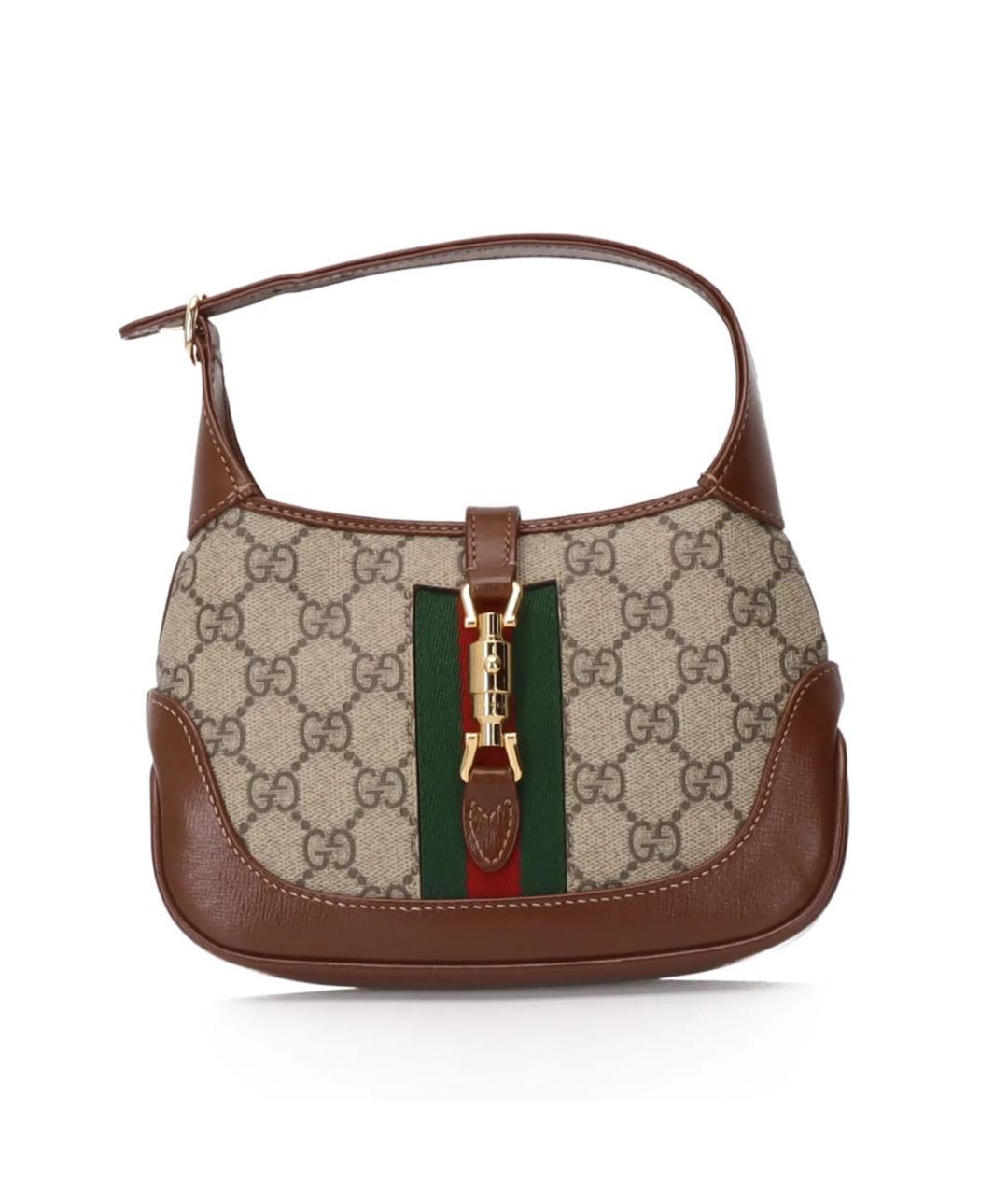 GUCCI Коричневая сумка с короткими ручками, фото 9
