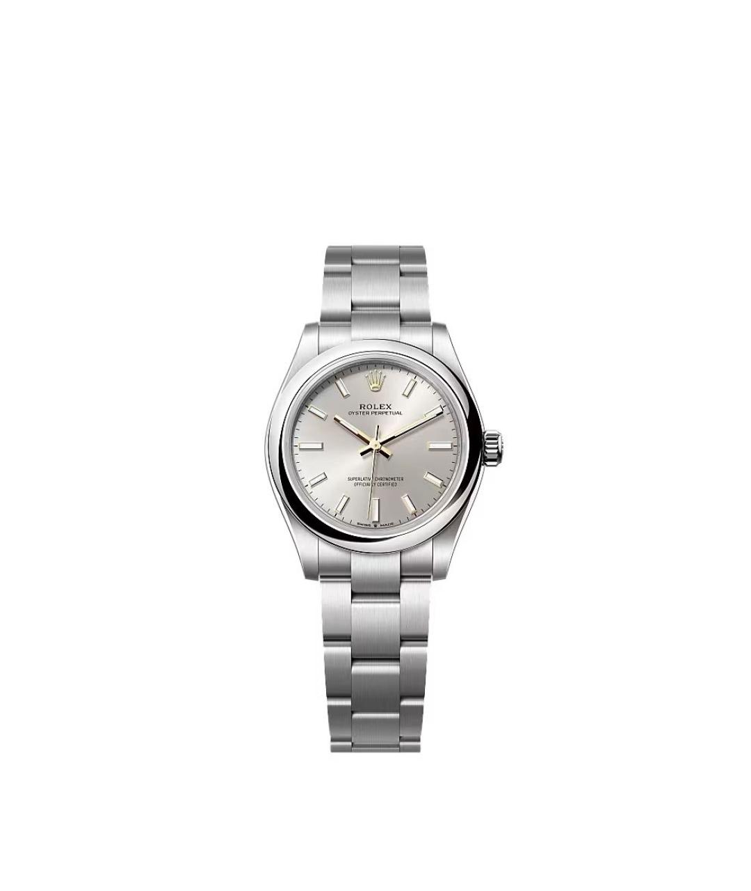 ROLEX Серебряные часы, фото 1