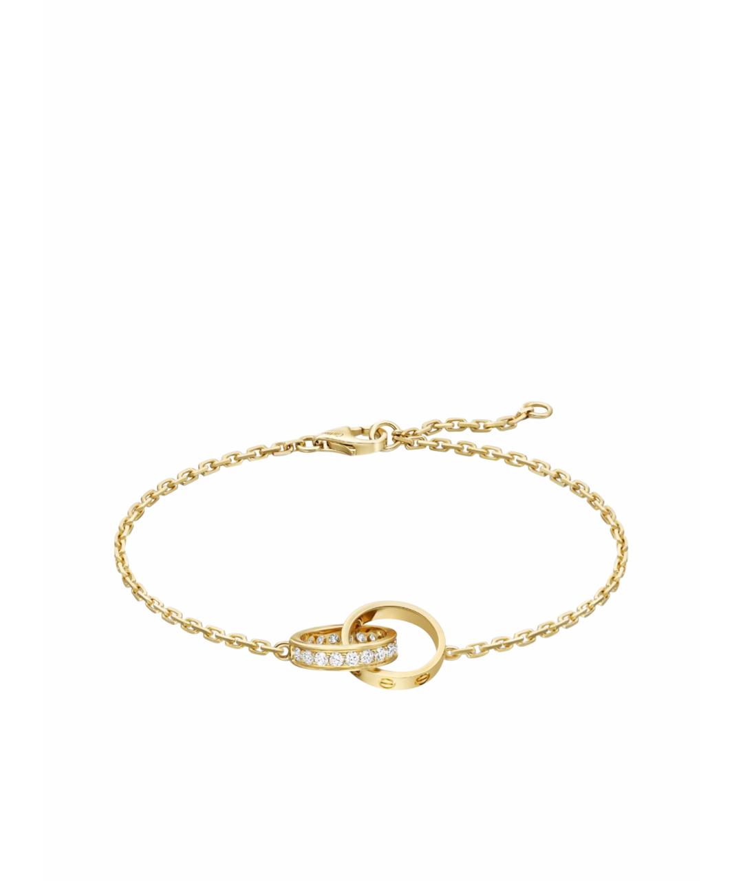 CARTIER Золотой браслет из желтого золота, фото 1