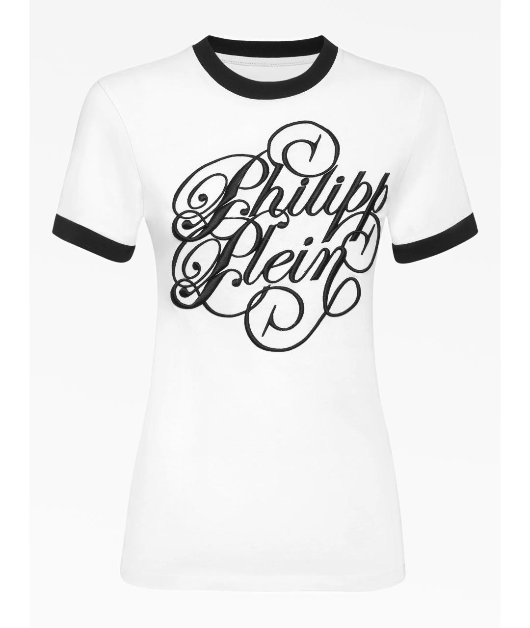 PHILIPP PLEIN Белая футболка, фото 8