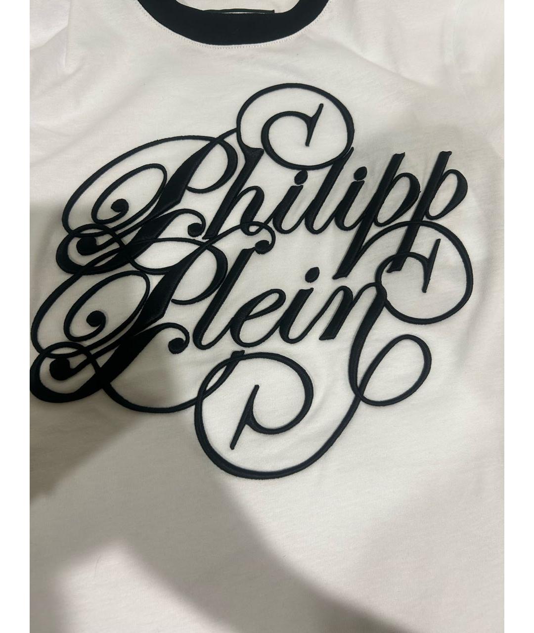 PHILIPP PLEIN Белая футболка, фото 3