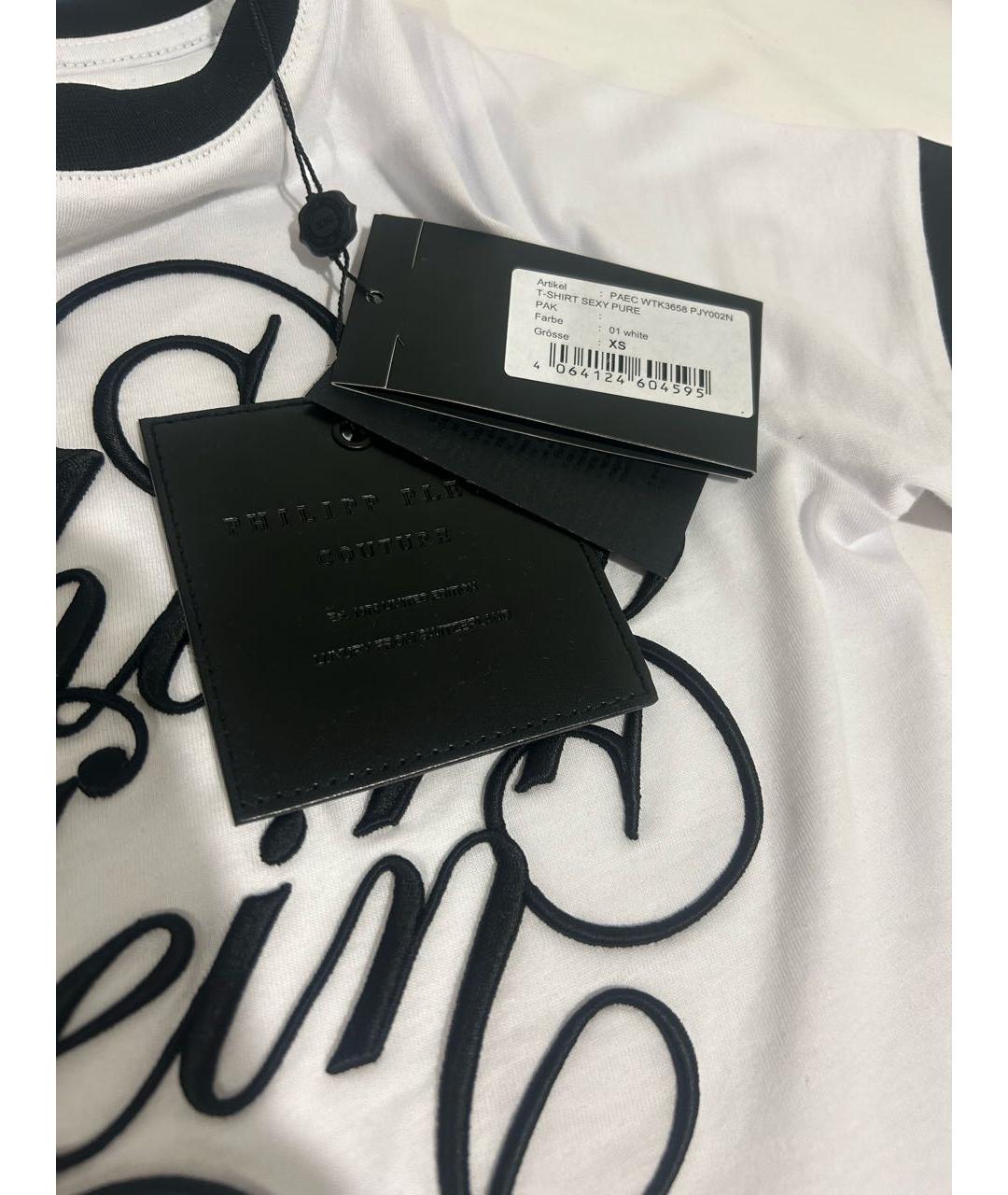 PHILIPP PLEIN Белая футболка, фото 6