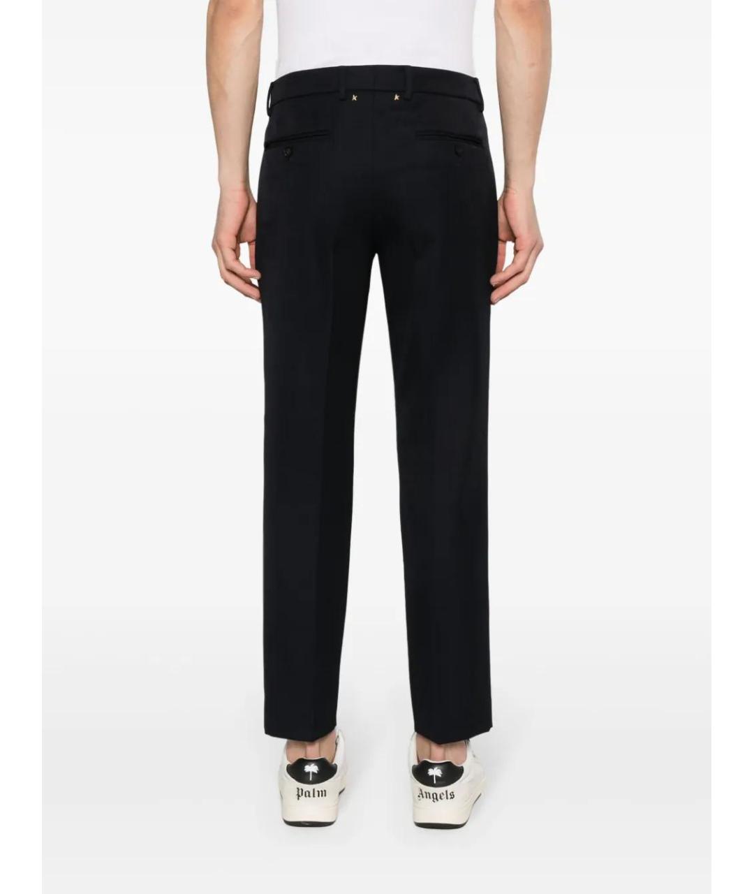 GOLDEN GOOSE DELUXE BRAND Темно-синие повседневные брюки, фото 4