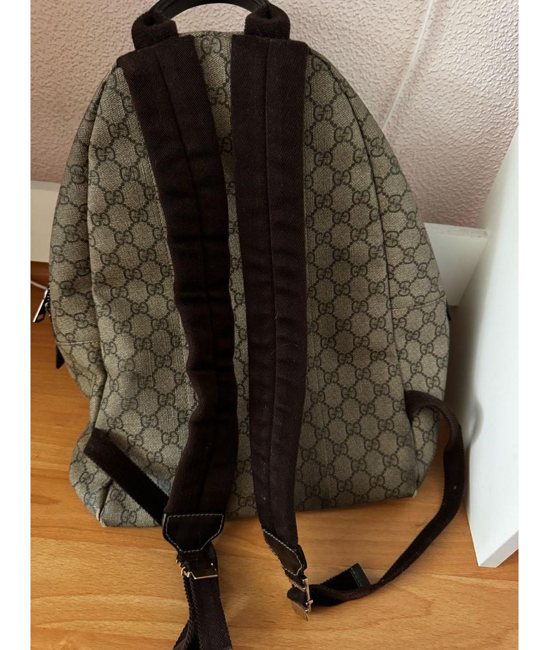 GUCCI Бежевый рюкзак, фото 2