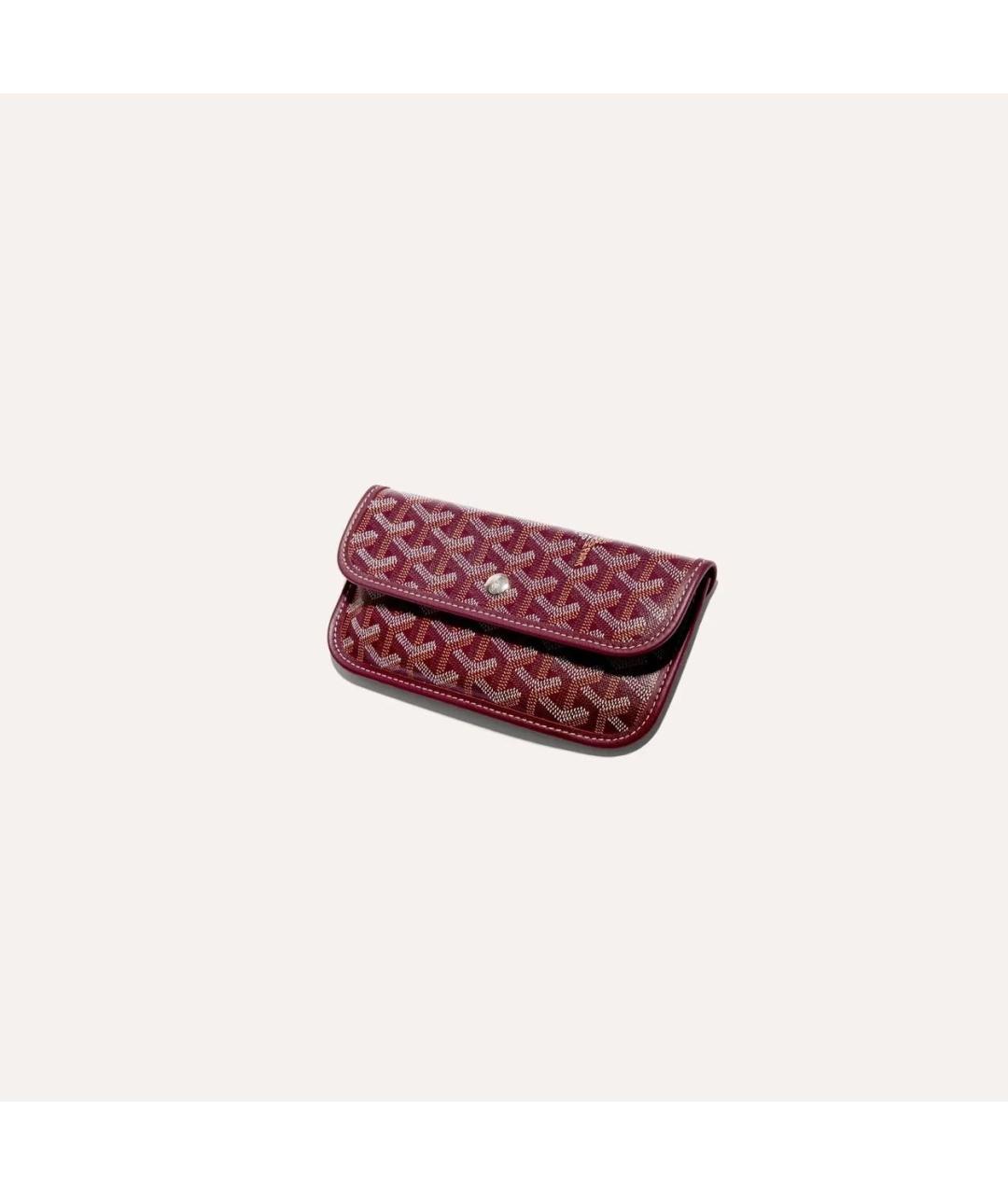 GOYARD Бордовая сумка тоут, фото 3