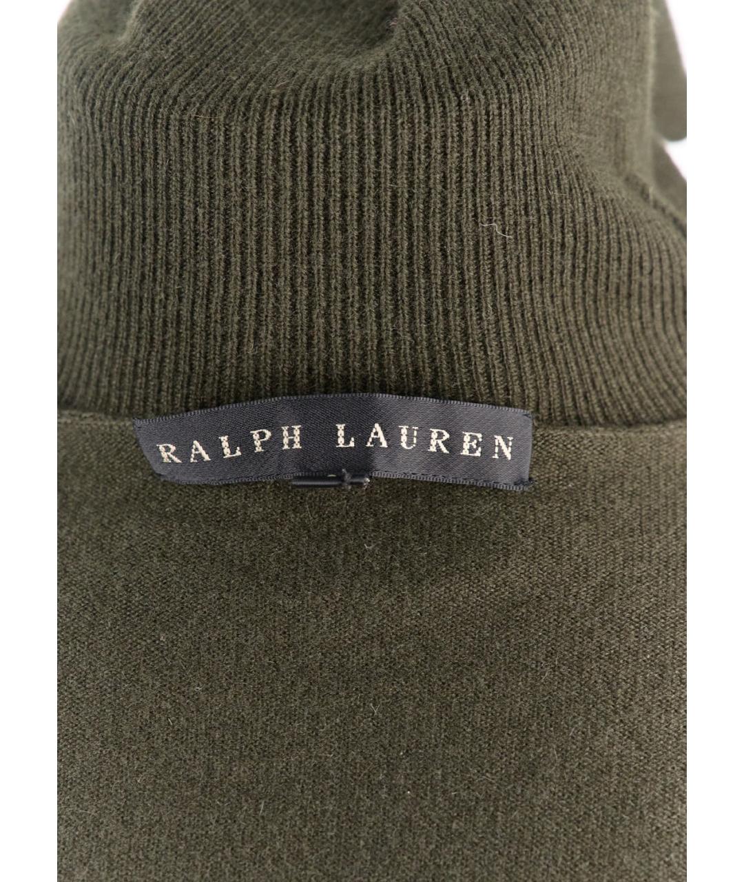 RALPH LAUREN Зеленая кашемировая водолазка, фото 3