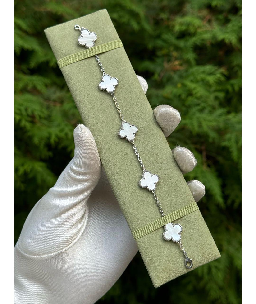 VAN CLEEF & ARPELS Белый браслет из белого золота, фото 4