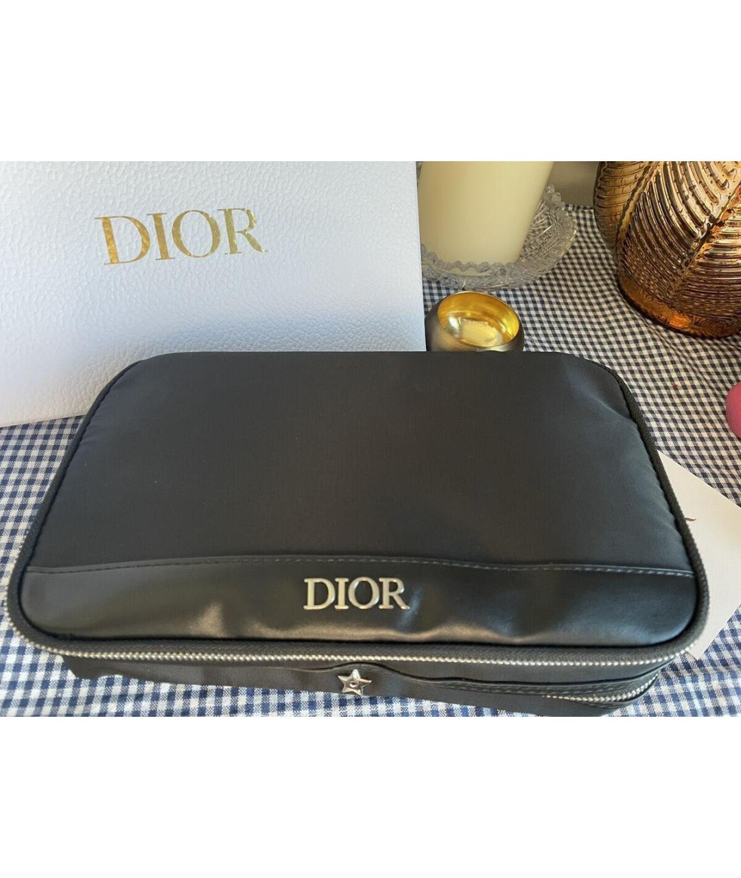 CHRISTIAN DIOR Черная косметичка, фото 4