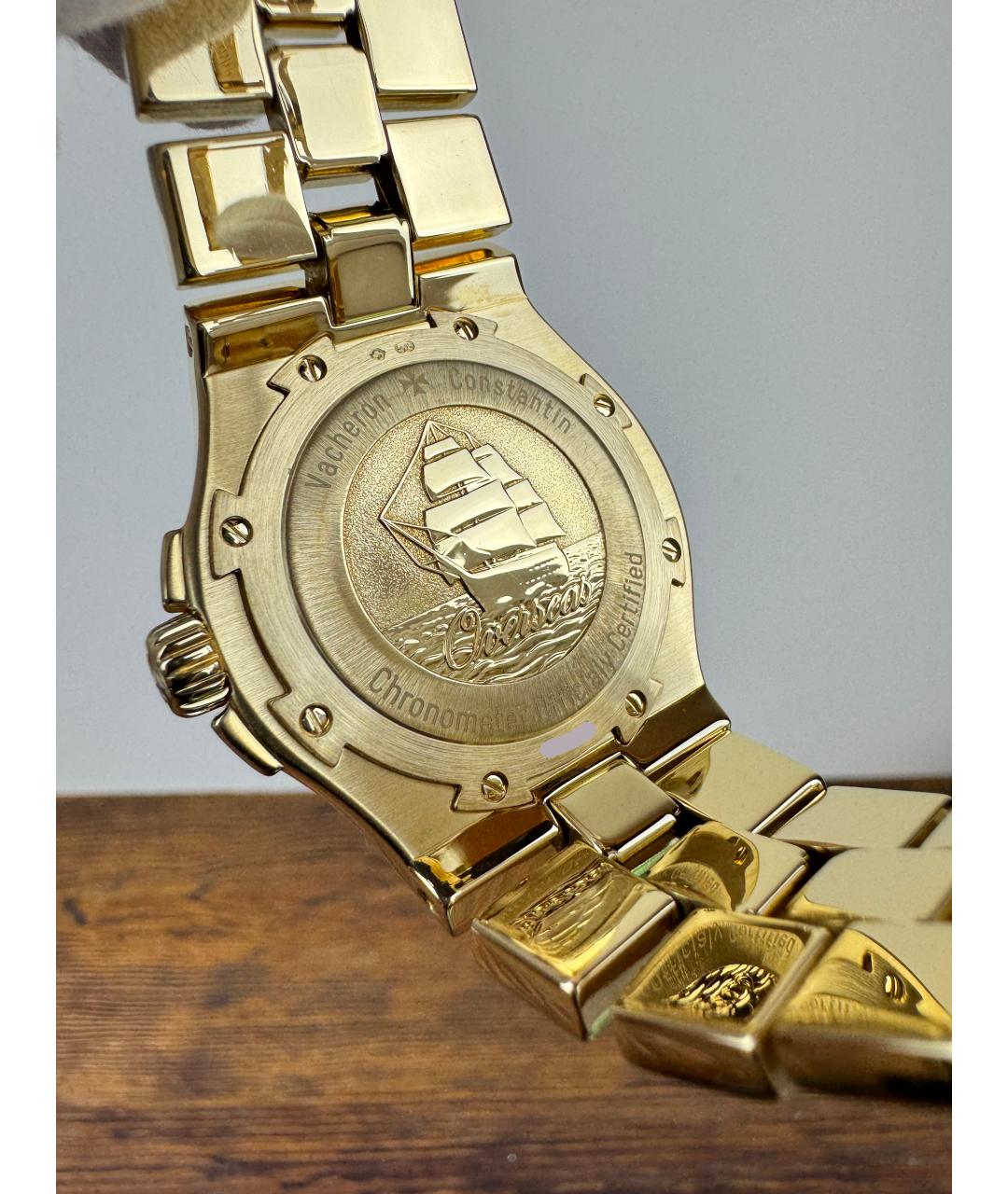 VACHERON CONSTANTIN Белые часы из желтого золота, фото 6