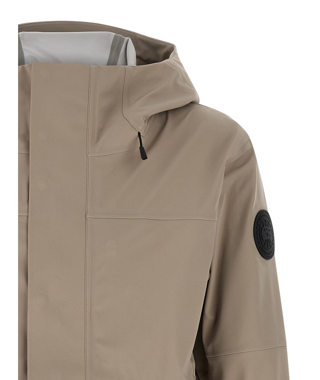 CANADA GOOSE Бежевая полиамидовая куртка, фото 3