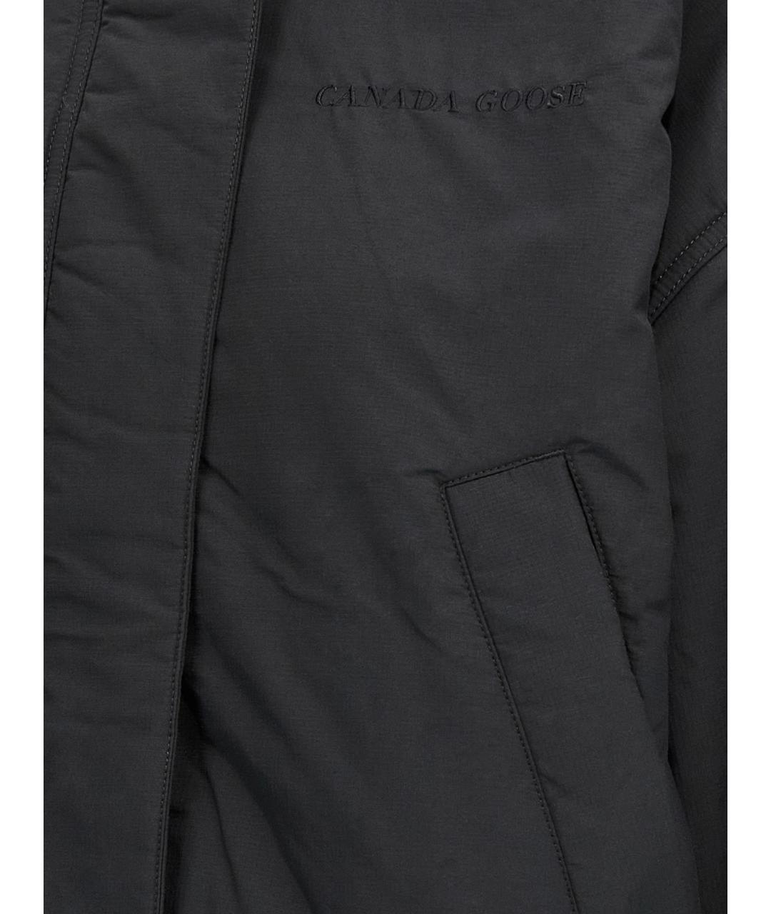 CANADA GOOSE Черная куртка, фото 4