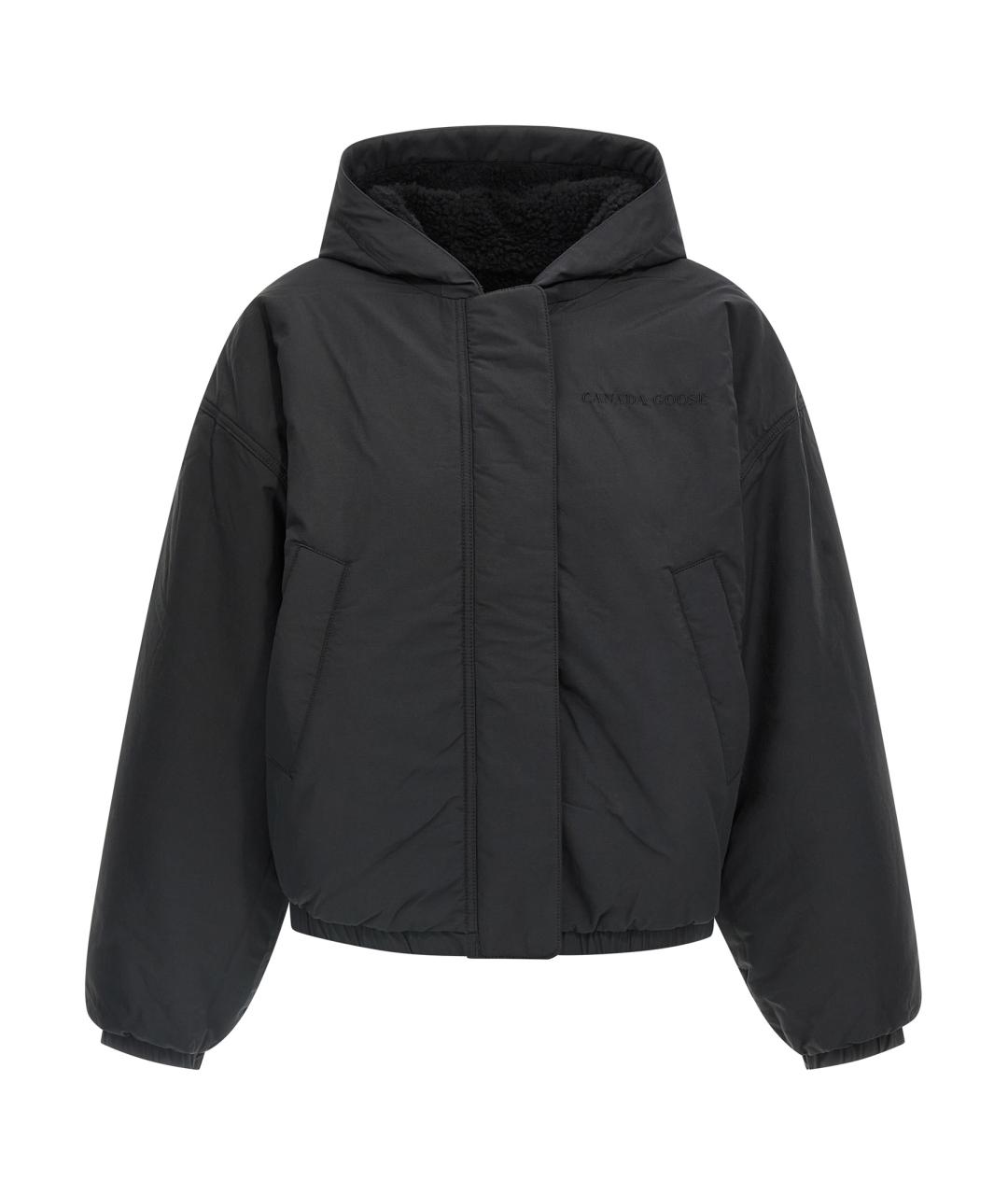 CANADA GOOSE Черная куртка, фото 2