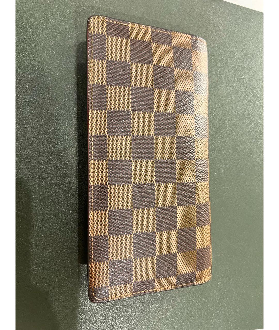 LOUIS VUITTON Коричневый кошелек, фото 2