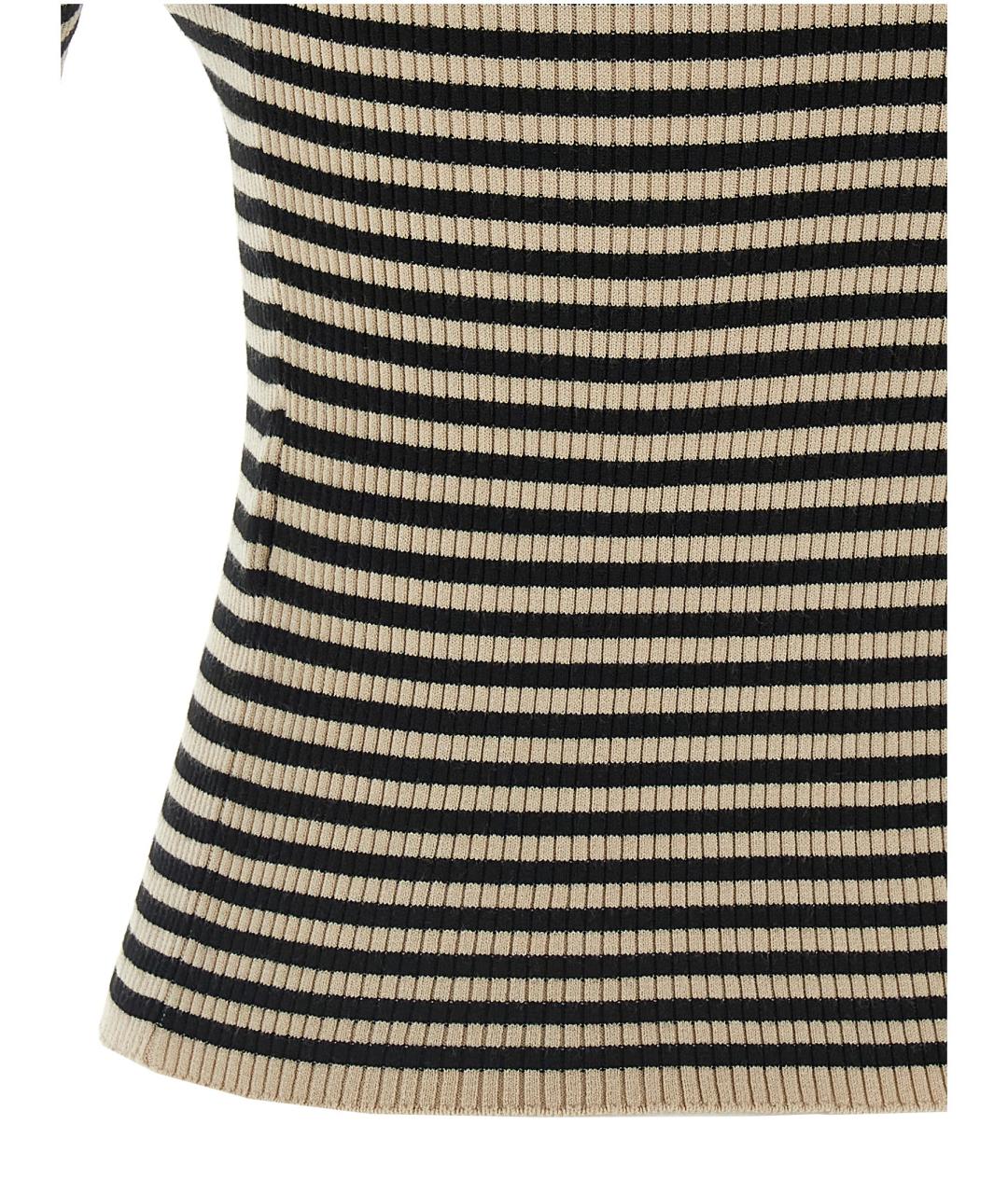 WEEKEND MAX MARA Бежевая футболка, фото 4