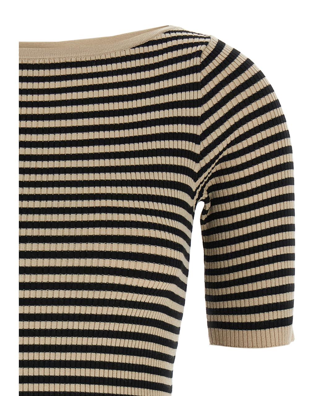 WEEKEND MAX MARA Бежевая футболка, фото 3
