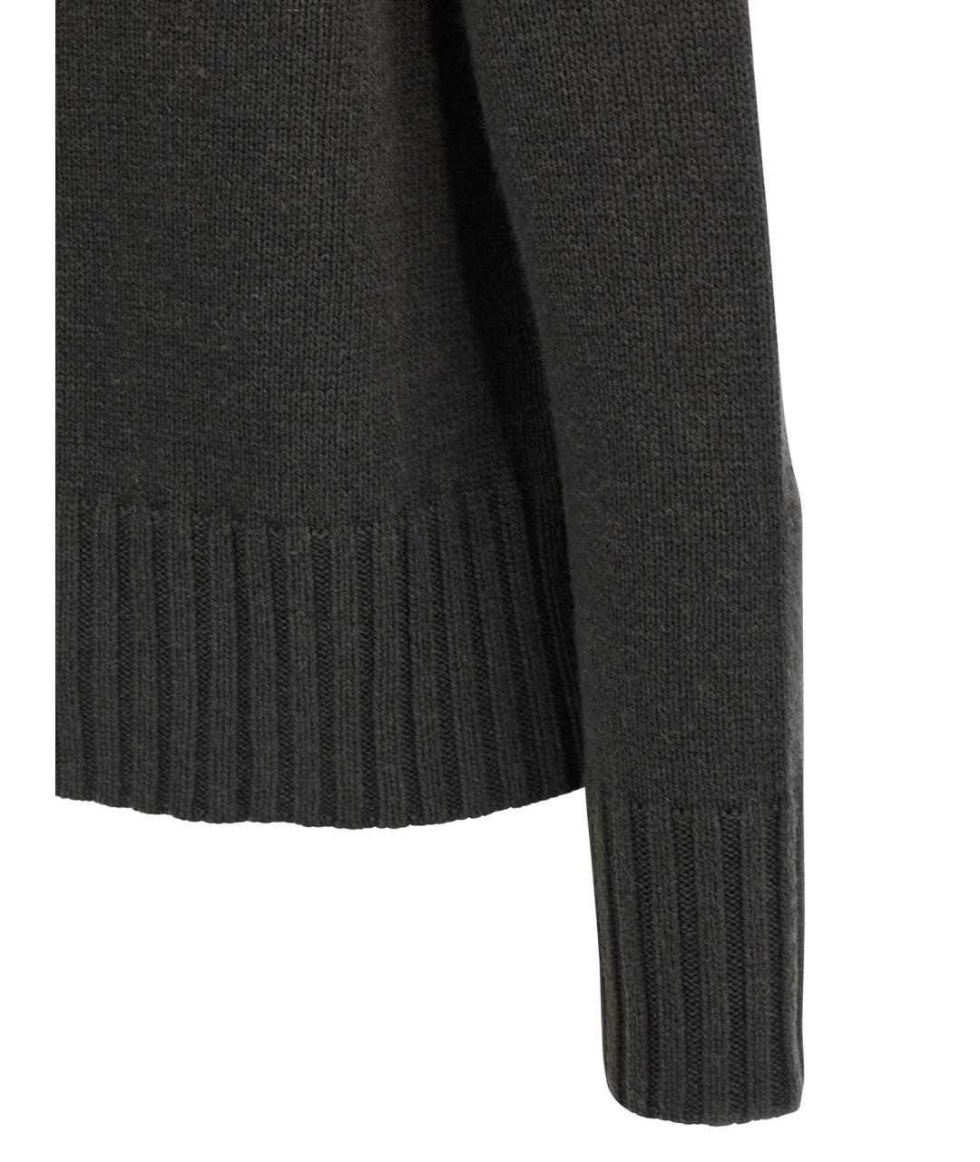 'S MAX MARA Хаки шерстяная водолазка, фото 4