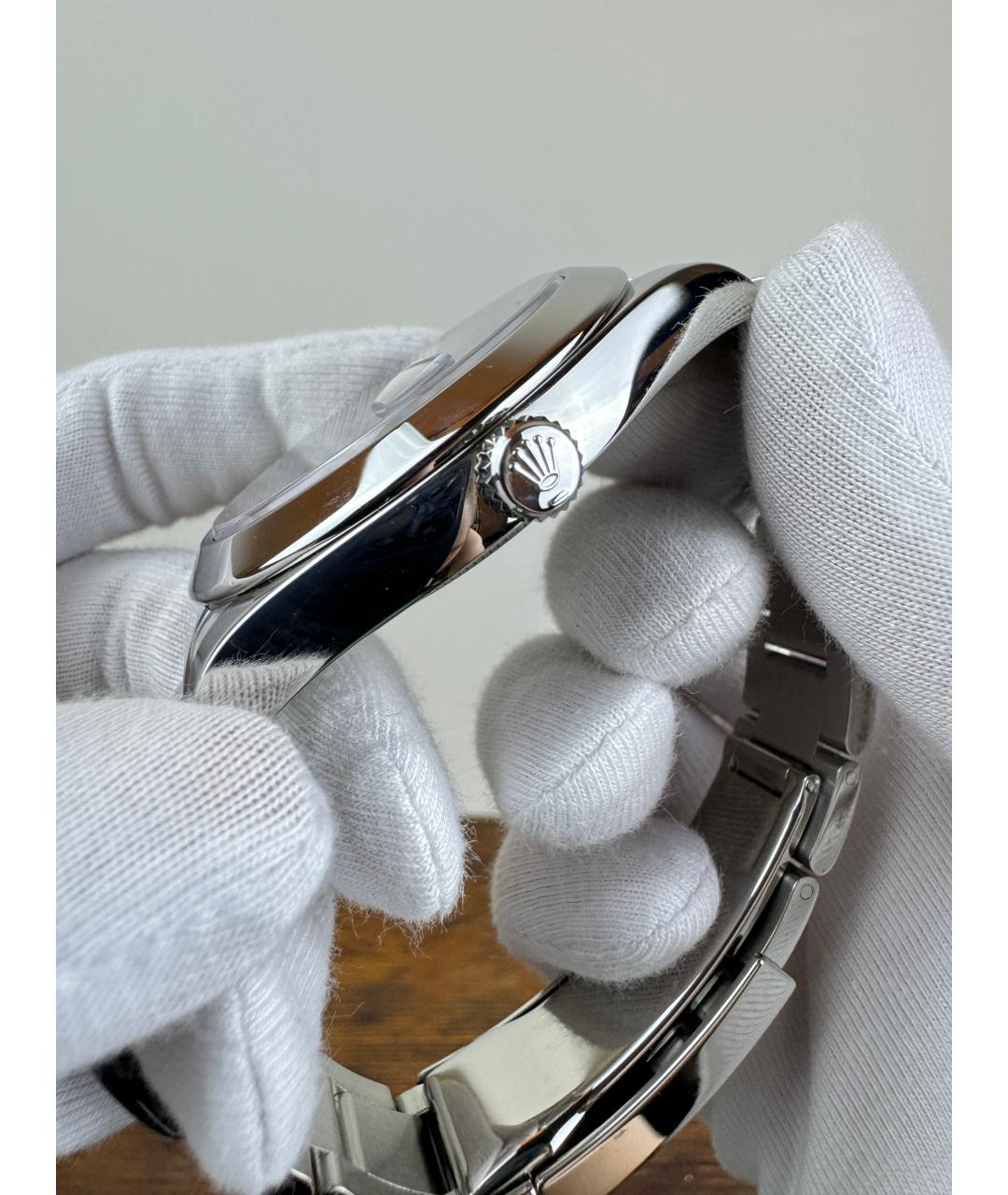 ROLEX Темно-синие часы, фото 5