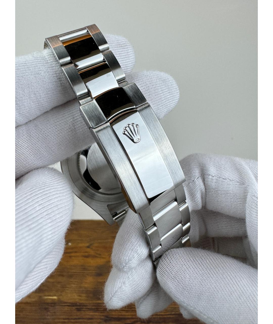 ROLEX Темно-синие часы, фото 8