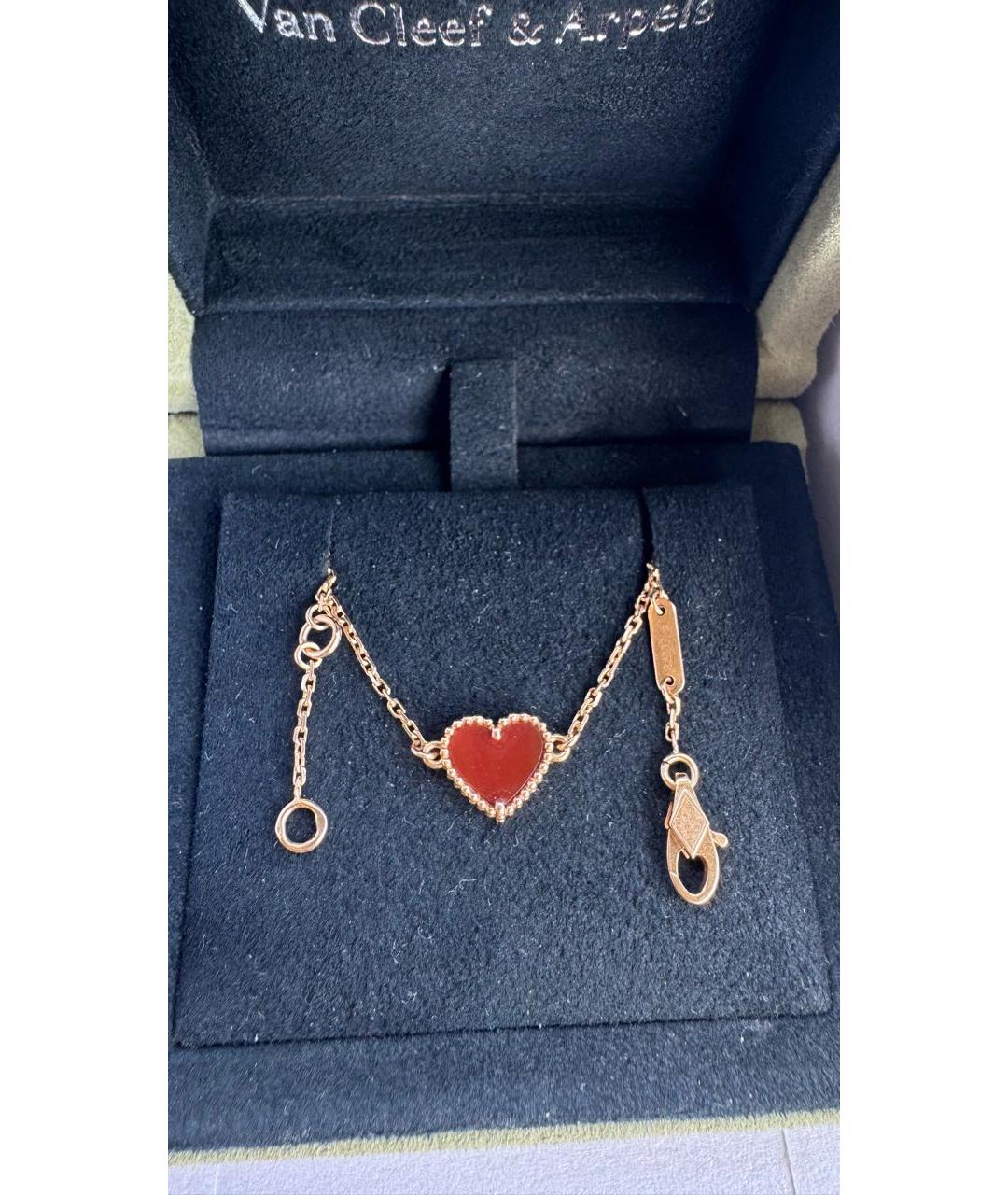 VAN CLEEF & ARPELS Красный браслет из розового золота, фото 2
