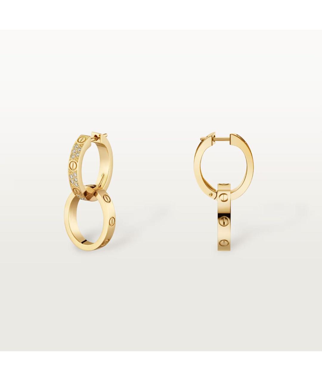 CARTIER Золотые серьги из желтого золота, фото 6