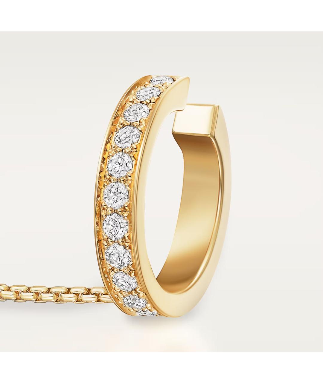 CARTIER Золотые серьги из желтого золота, фото 5