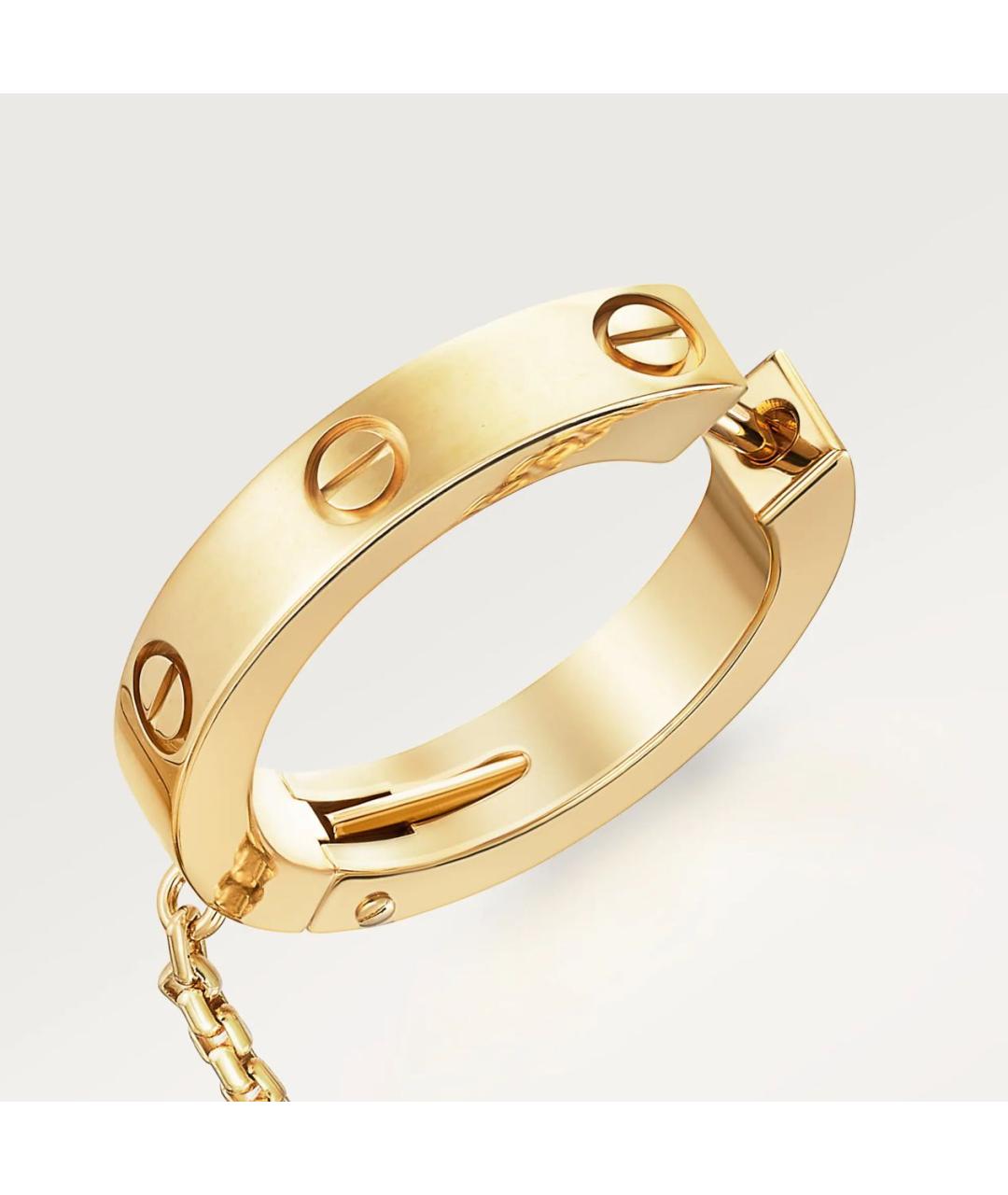 CARTIER Золотые серьги из желтого золота, фото 3