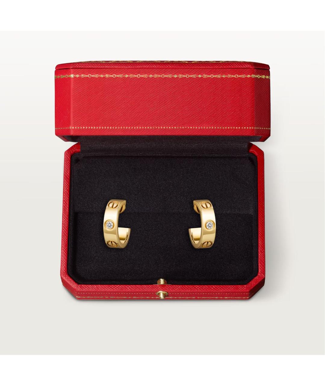 CARTIER Золотые серьги из желтого золота, фото 5