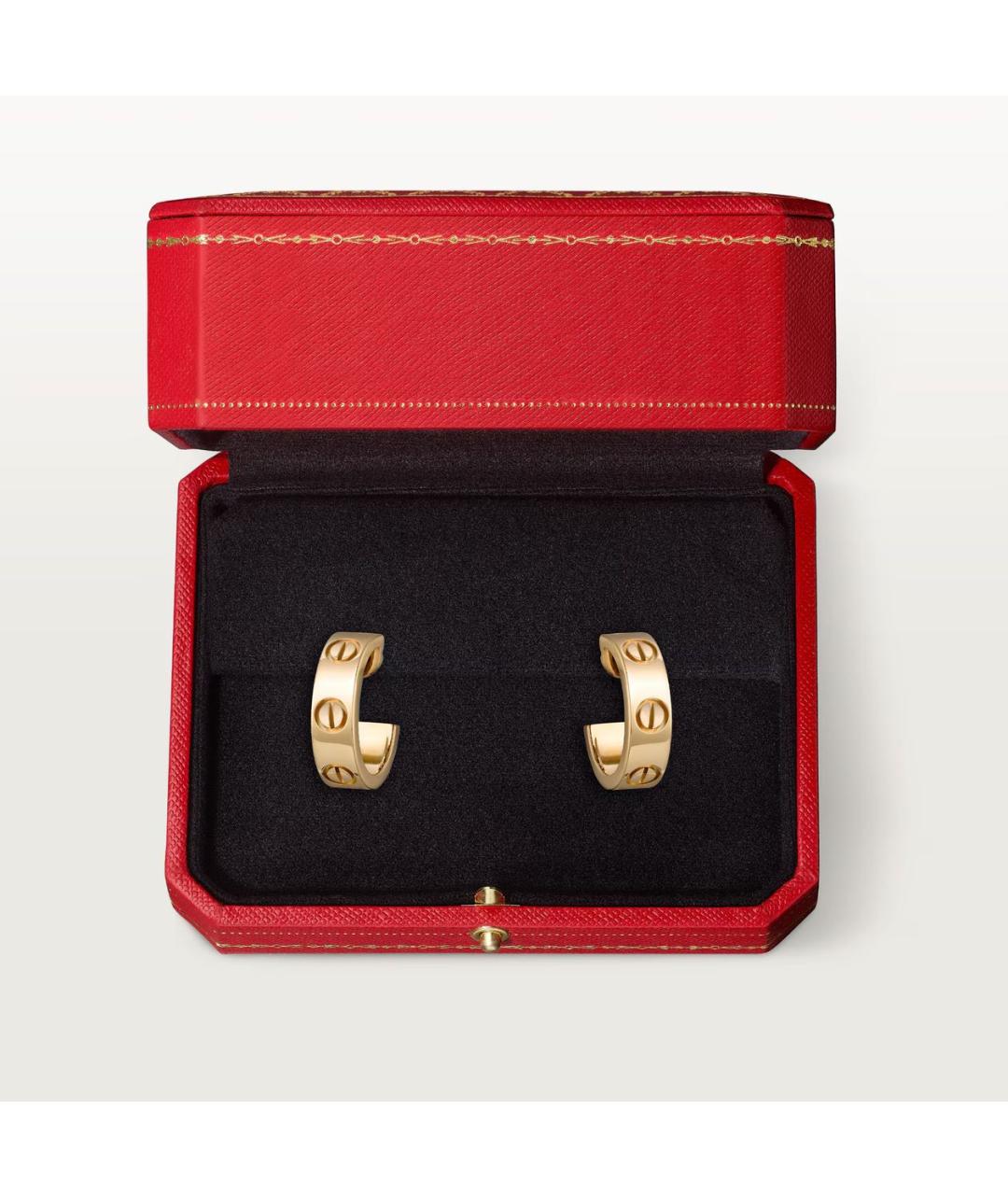 CARTIER Золотые серьги из желтого золота, фото 5