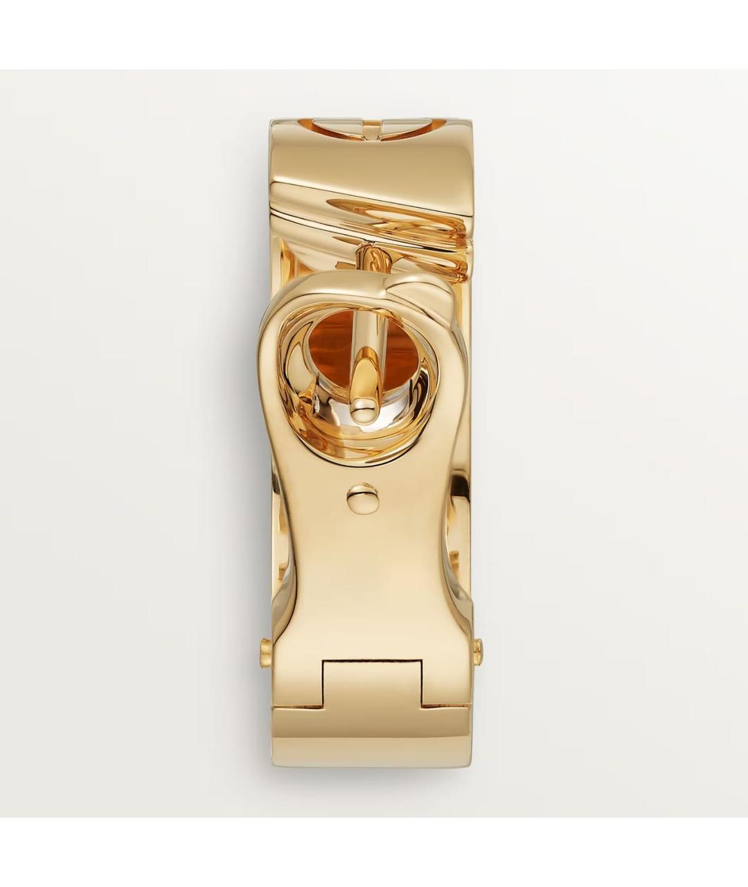 CARTIER Золотые серьги из желтого золота, фото 3