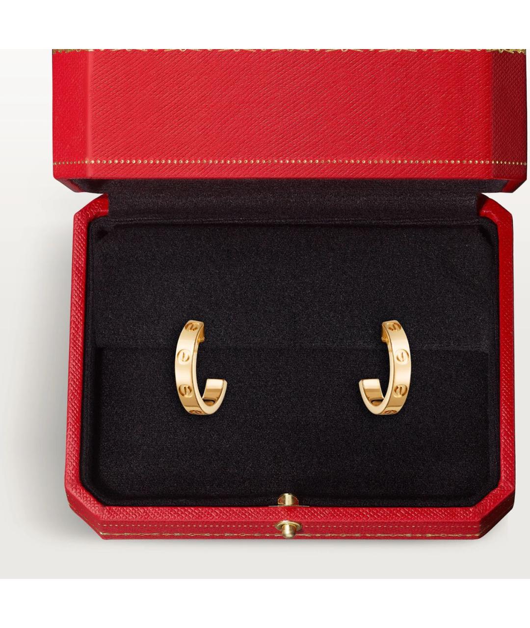 CARTIER Золотые серьги из желтого золота, фото 5