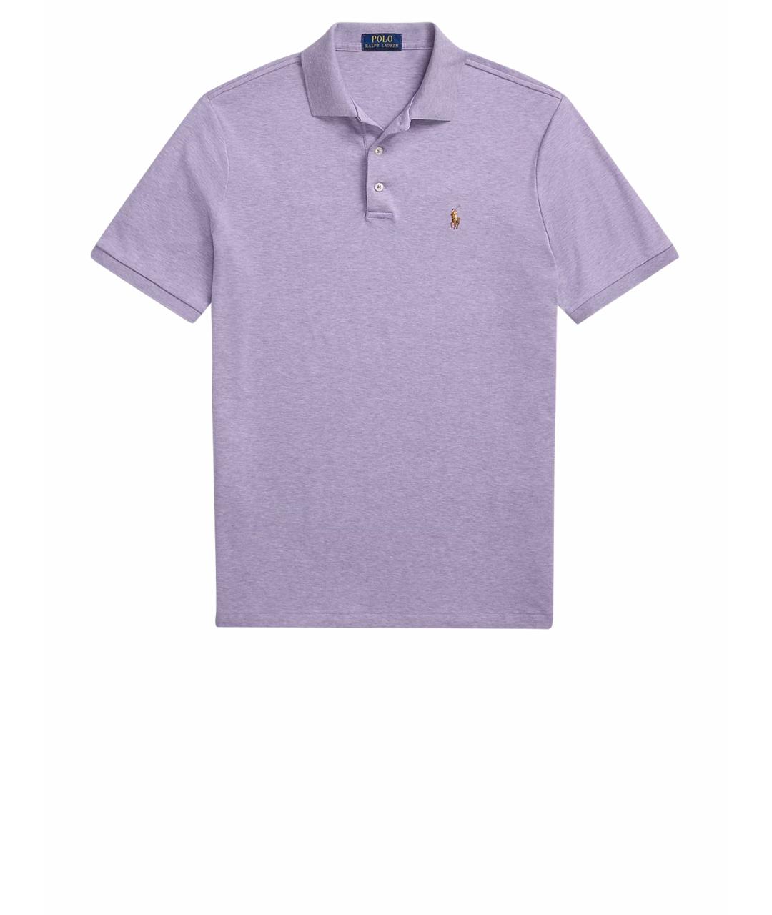 POLO RALPH LAUREN Хлопковое поло с коротким рукавом, фото 9
