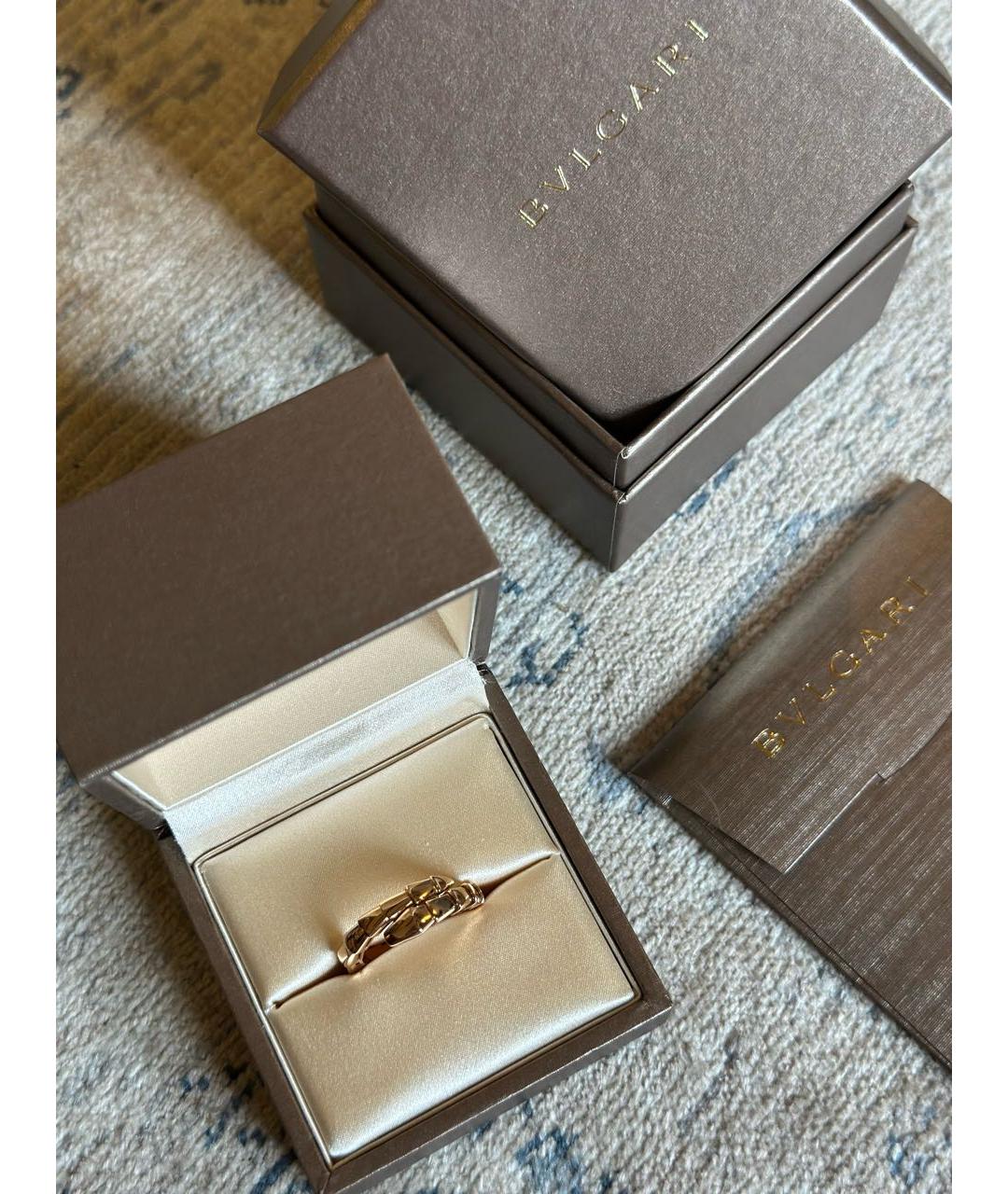 BVLGARI Золотое кольцо из розового золота, фото 5