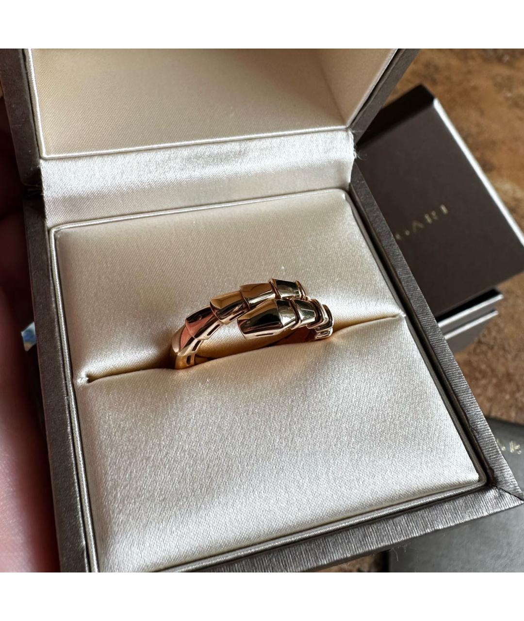 BVLGARI Золотое кольцо из розового золота, фото 4