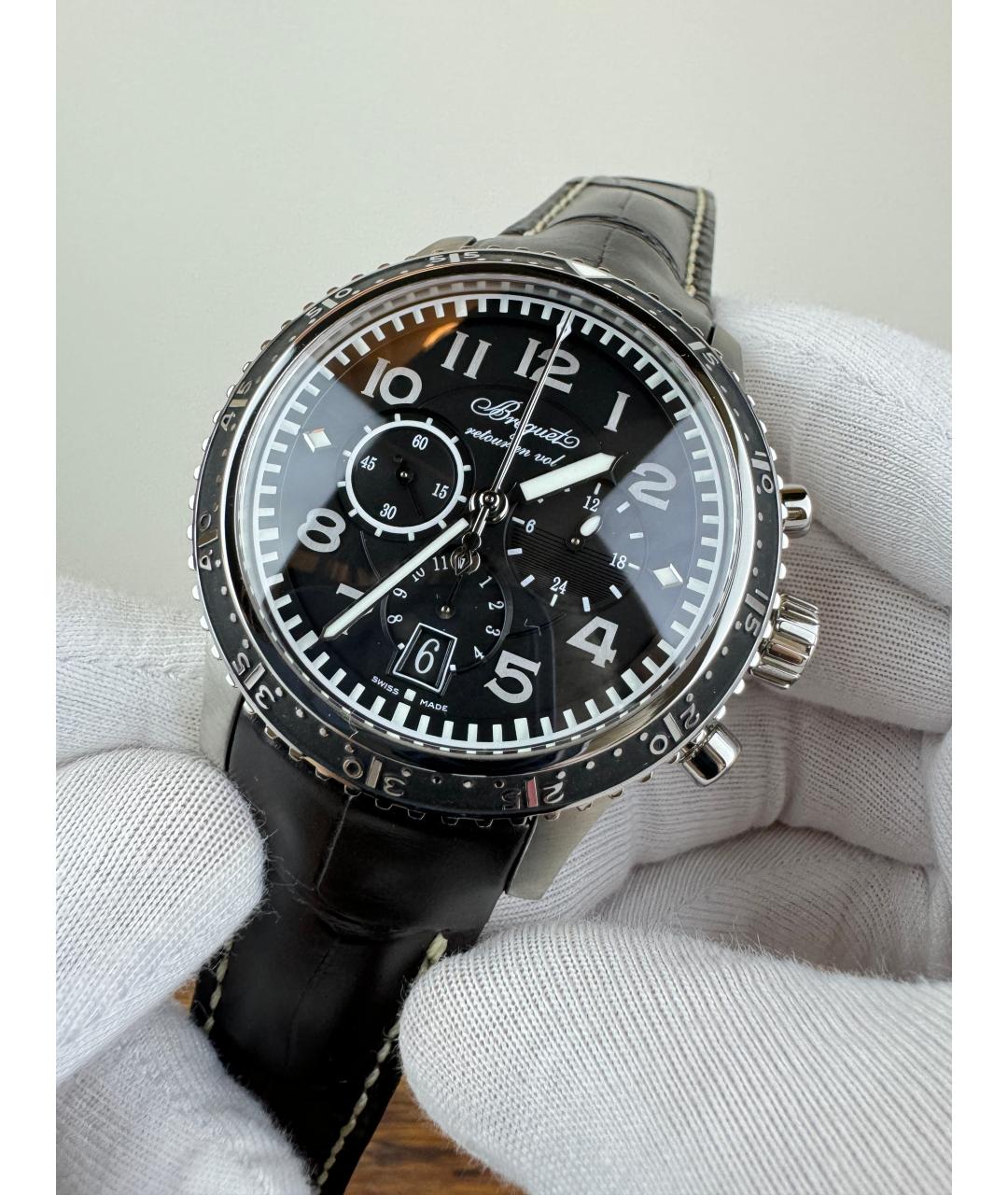 Breguet Черные часы, фото 4