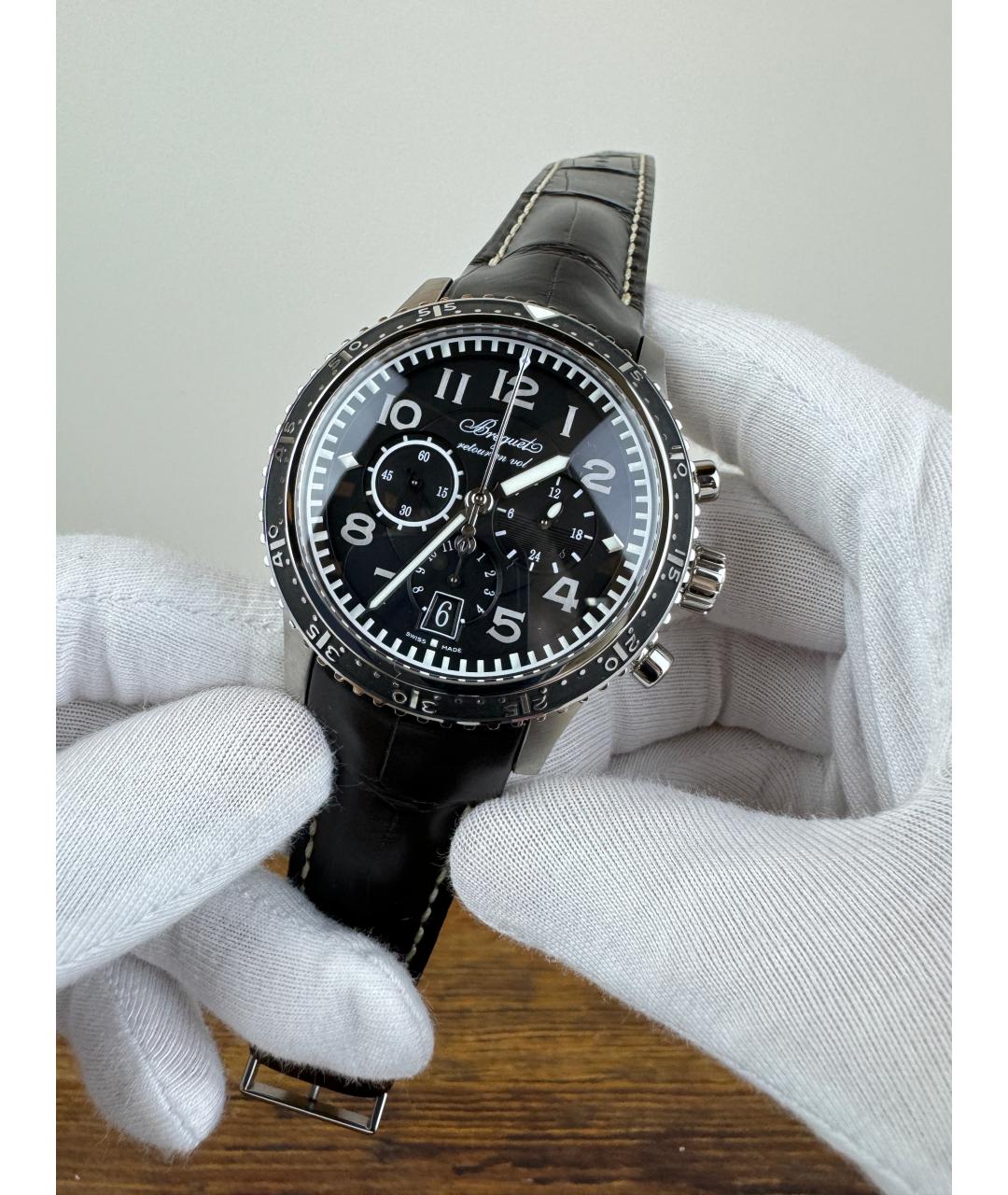 Breguet Черные часы, фото 3