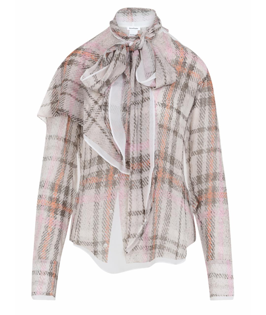 ACNE STUDIOS Мульти шелковая блузы, фото 1