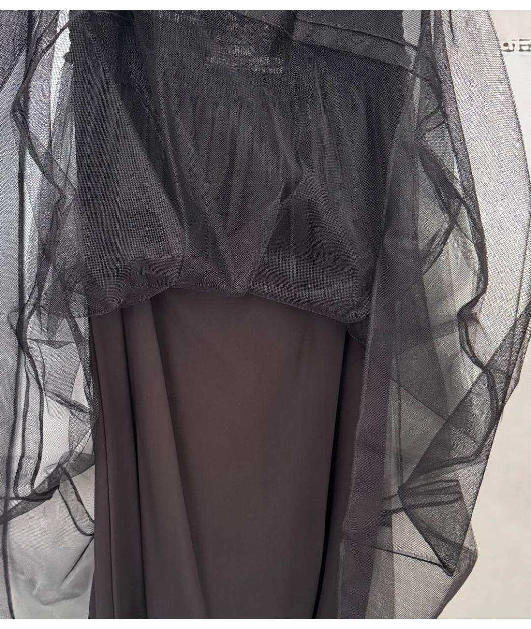 CHRISTIAN DIOR Черная юбка макси, фото 4
