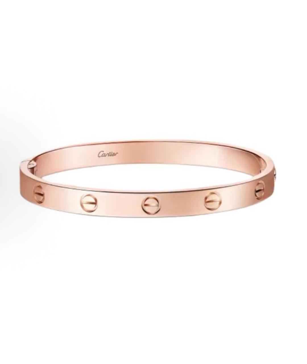 CARTIER Золотой браслет из розового золота, фото 9
