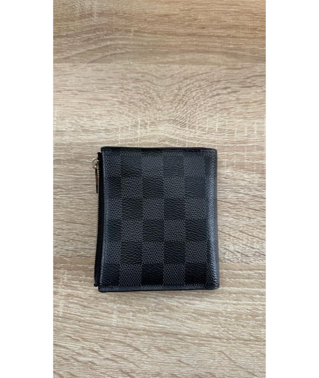 LOUIS VUITTON Черный кошелек, фото 2