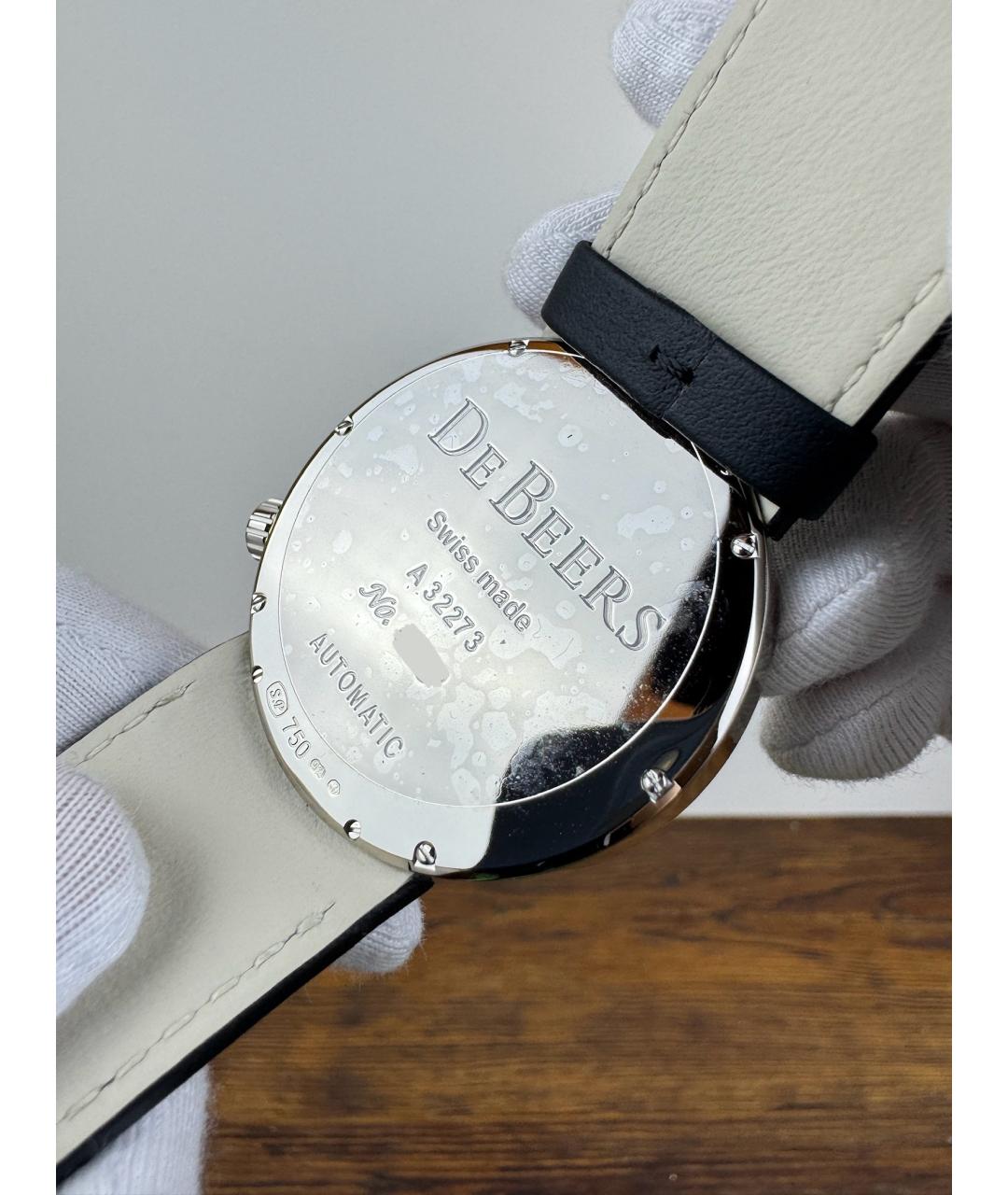 DE BEERS Часы из белого золота, фото 7