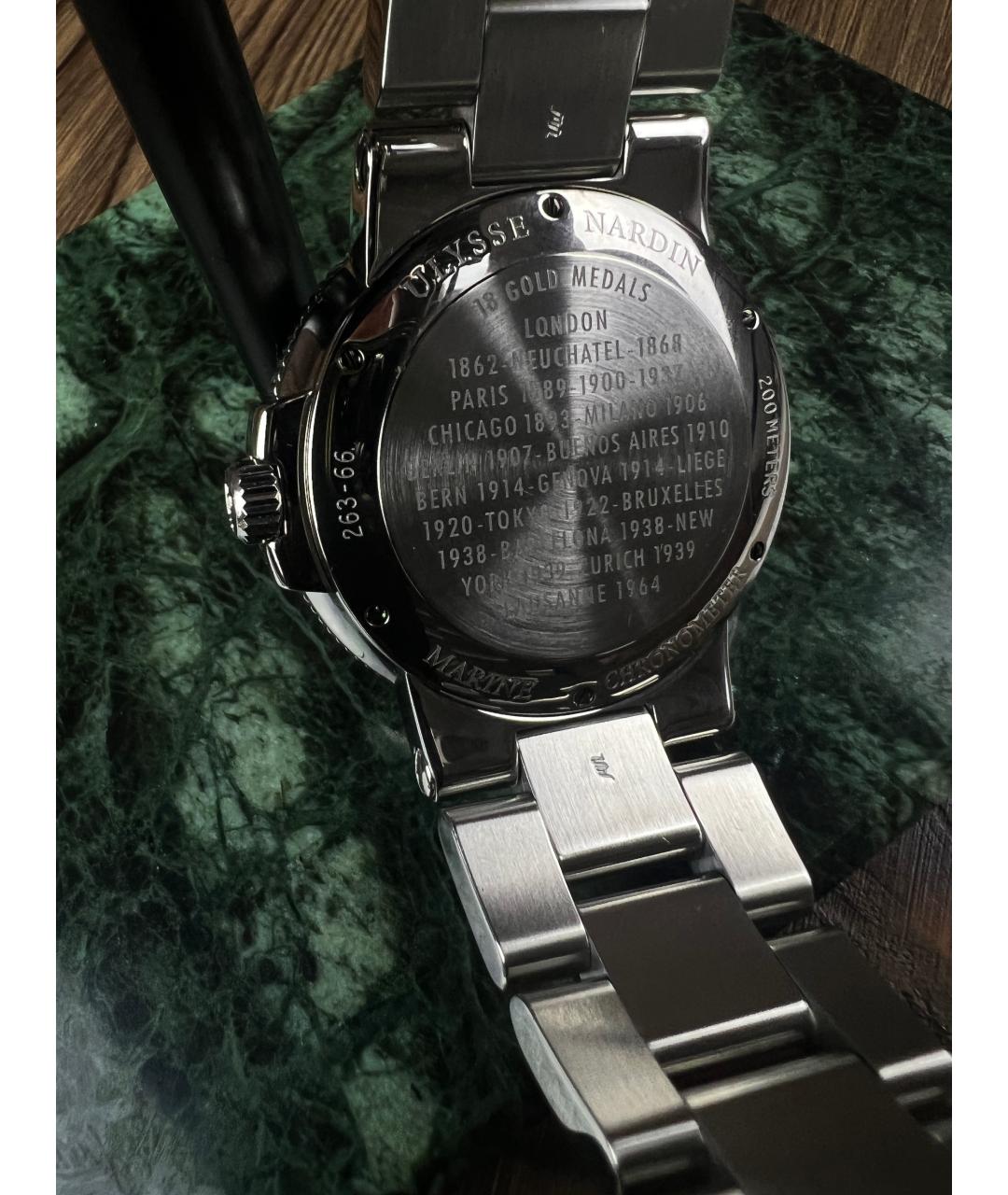 Ulysse Nardin Черные часы, фото 5