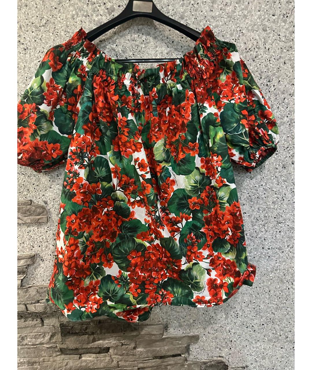 DOLCE&GABBANA Мульти рубашка, фото 2